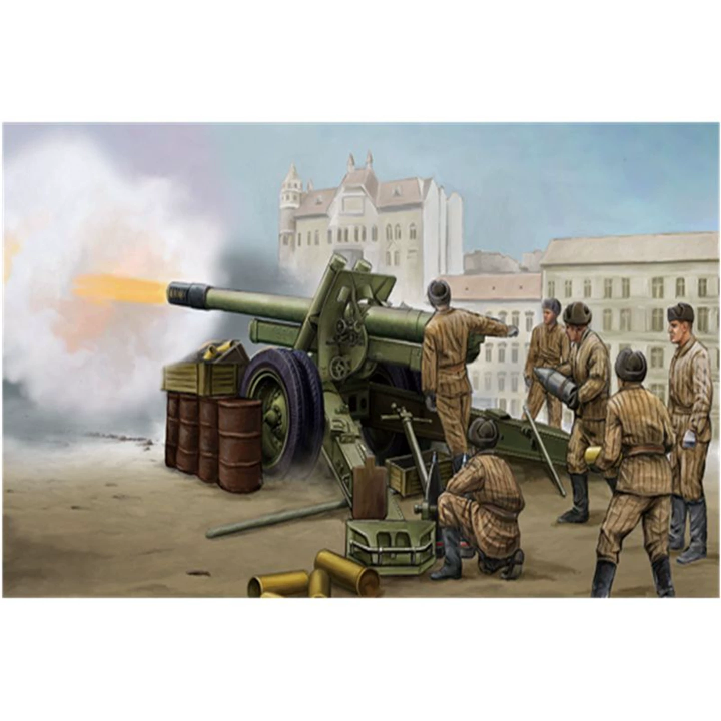 Trumpeter 02323 1/35 САУ ML-20 152 мм противотанковая (стандартный тип) клеевая модель