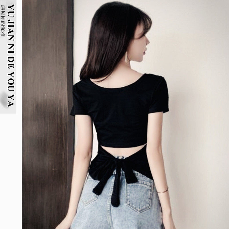 Shapewear 2021 new Latin dance fashion dance costume practice dress tops women summer short-sleeved fashionable