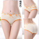 L size clearance butterfly Anfen women's underwear stretch cotton soft mid-waist hip solid color short boxer briefs