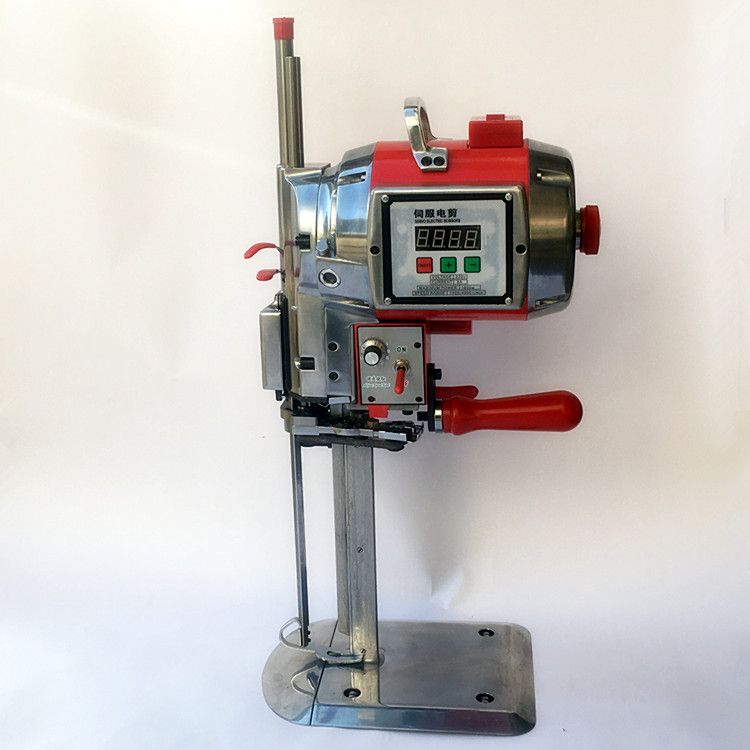 Adjustable speed electric scissors Cloth cutting machine Clothing straight knife electric cutting knife Automatic sharpening electric scissors Small servo electric