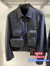 Куртка *浠浠空姐*路易威登lv 21年早春男士 monogram 压花夹克 1a5ztk