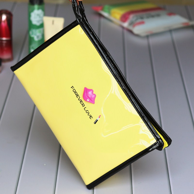 Waterproof Makeup Bag Woman Hand Portable Handbag Small Number Cosmetic Containing Bag Cute Makeup Bag bag in bag