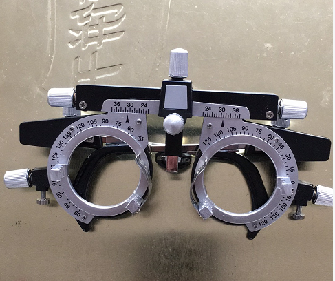 Glasses Equipment Trial Rack Test Rack Lens Test With Rack Test Shelf Adjustable Traditional Test Stand 48-80 Pupil Distance