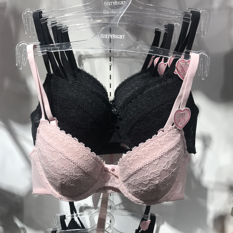 6Ixty 8Ight Girl 68 Soft Lace Cup Bra Br14835 Comfortable Thin Cup Women's Bra Underwear