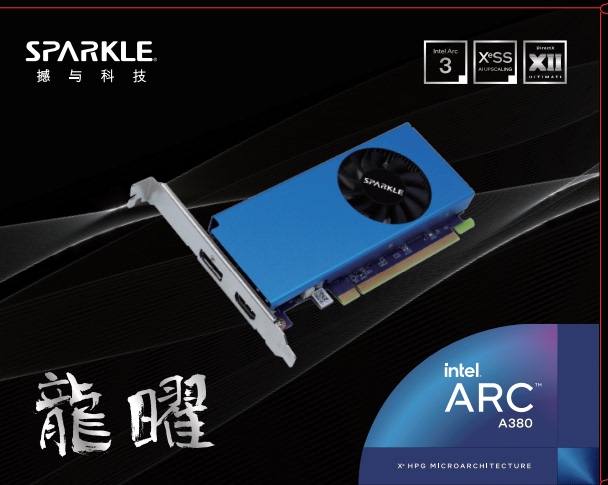 Brand New Hda Dragon Blade Card/Large Card 6Gd6/96Bit Desktop Graphics Card with Intel Arc A380 Graphics Card