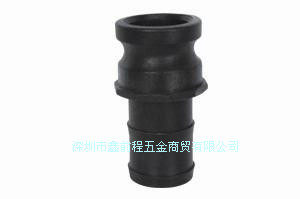 PP plastic E type 1 2DN15 hose male connection quick-fit male end chemical pipeline biopharmaceutical quick connector