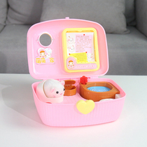 Xiaolinglings cute chick raising house 3-6 years old 5 simulation pet children play house toy girl birthday baby