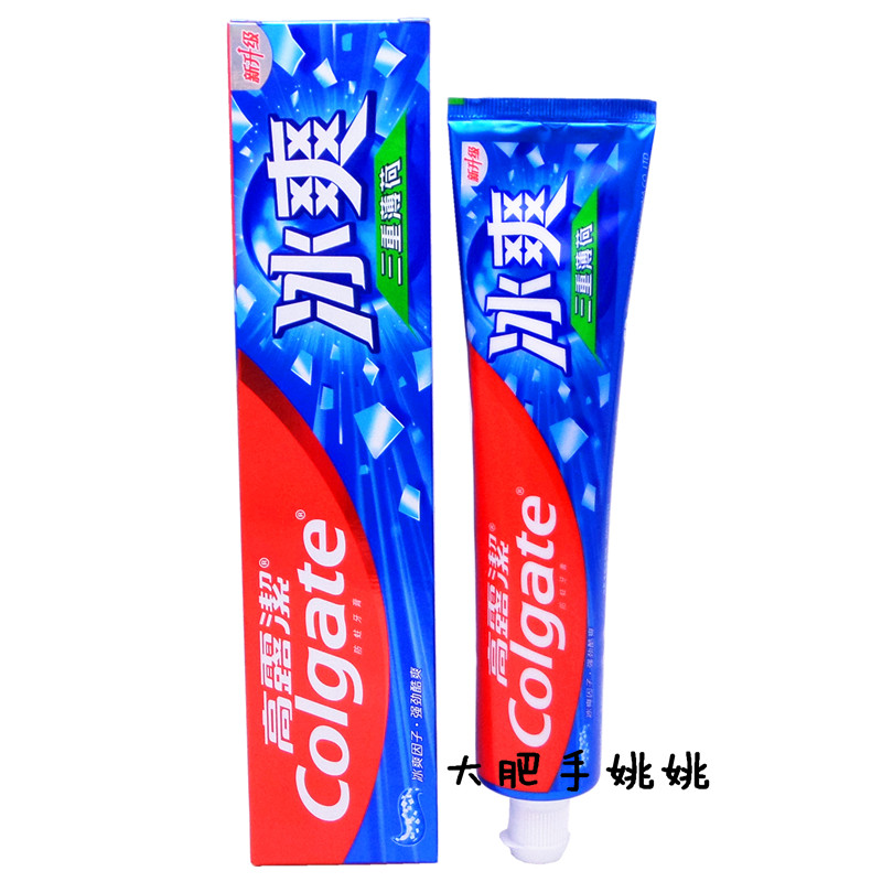 High dew Ice Triple Mint Toothpaste Fresh Breath Healthy Tooth Decay Care Toothpaste With Ice and Cool Factor
