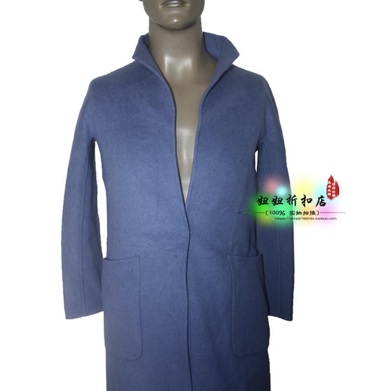 Men's 5DSZ0031S Winter Leisure Business medium long version of wool sweater Coat Ex-gratia