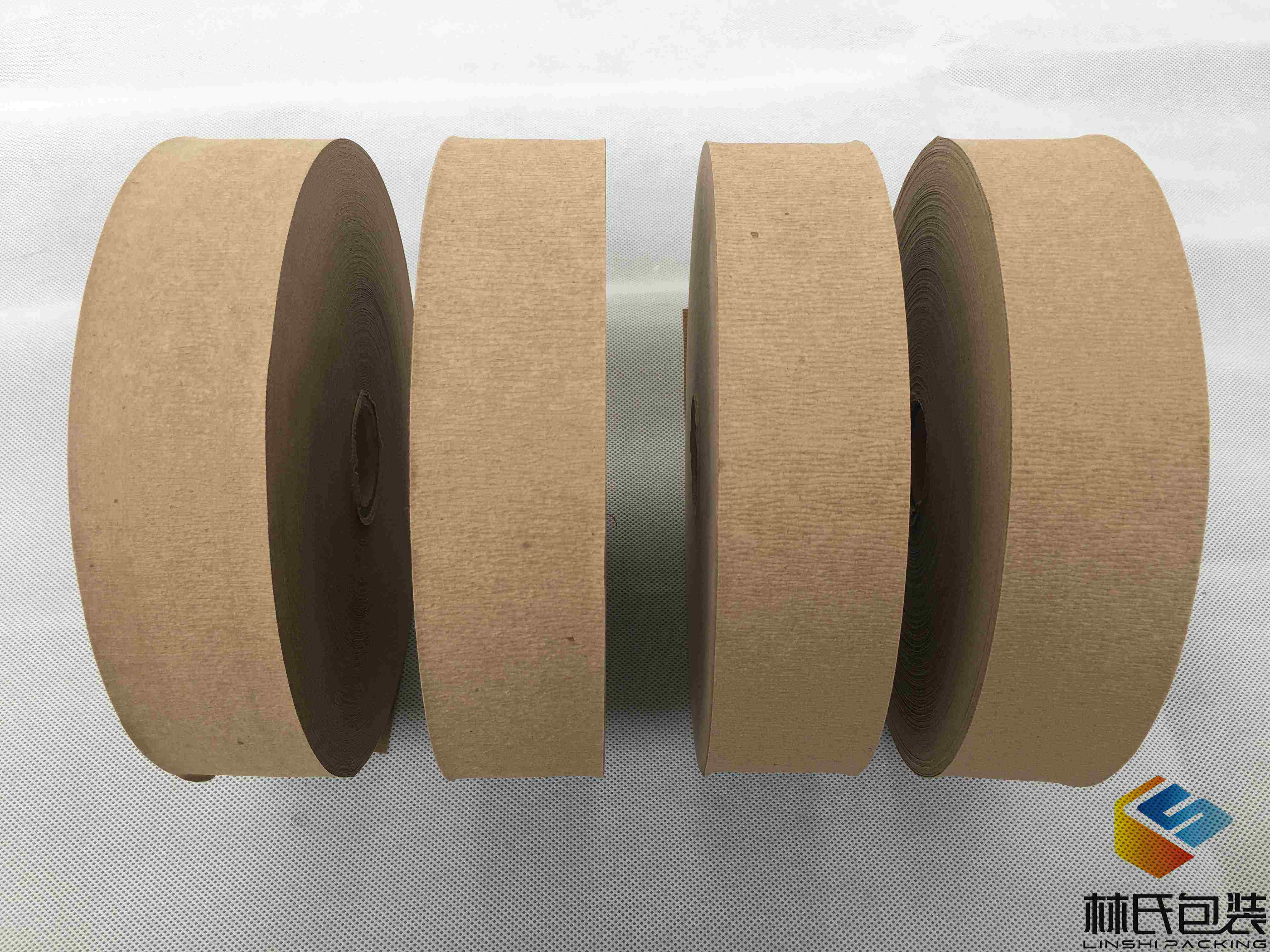 Wrinkled edging paper strip flour bag leak-proof sealing edging strip small roll portable sewing machine with kraft paper edging strip