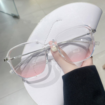 French Gentle Motto blush sunglasses sun protection new style sunglasses high-end can be equipped with prescription lenses