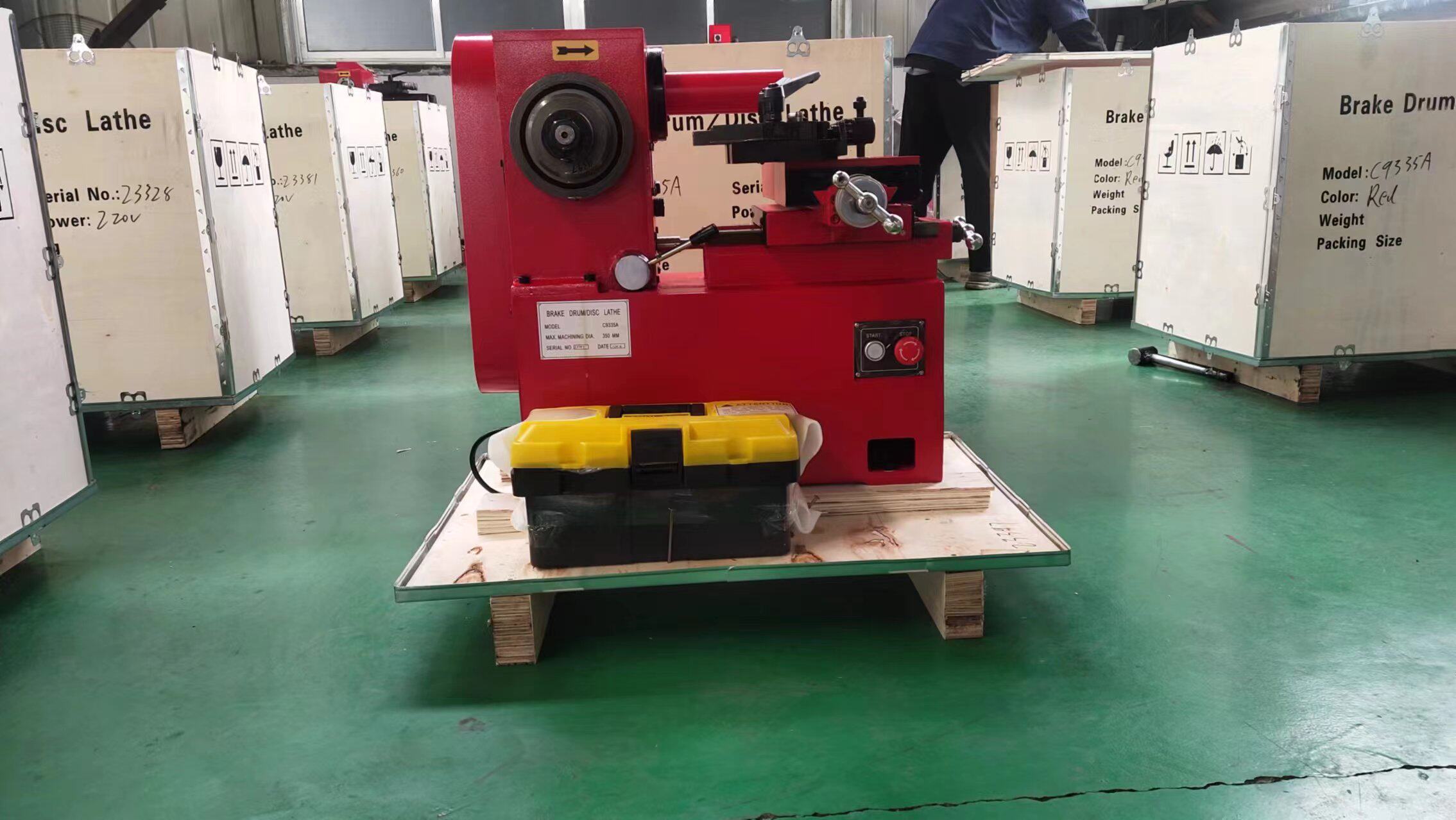 C9335 Size Car Brake Drum Disc Repair Machine Light Drum Disc Machine Grinder Brake Drum Disc Lathe C9370