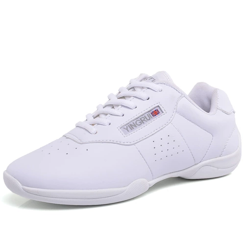 Белая детская нескользящая олимпийская спортивная обувь