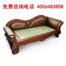 Solid Wood jade bed heating Jade Kang electric solid wood concubine living room sofa Arhan bed GF05 package installation