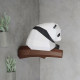 3D geometric panda decoration wall decoration wall hanging cute funny national treasure paper model hand-made DIY creative home cartoon ins