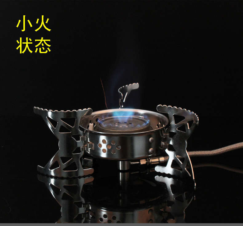 Đường tình yêu bão chia bếp gas ngoài trời xách tay gió hoang dã bếp ga - Bếp lò / bộ đồ ăn / đồ nướng dã ngoại bep con