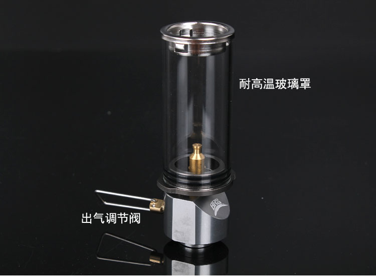 Anh Jie Đặng BRS-55 gas cắm trại ngoài trời ánh sáng mà không bấc đèn hơi nước mơ đèn nến ánh sáng lều đèn led xài pin
