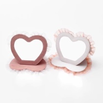 New ice cream cute sweet foldable makeup mirror portable mirror with body Mirror