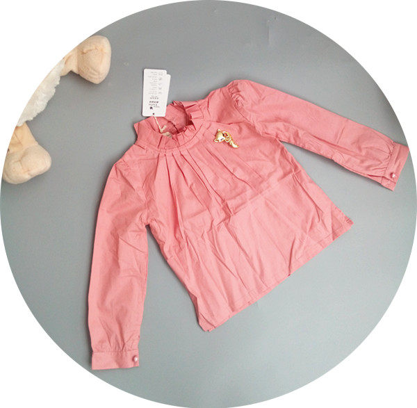 Chemise fille à manche longue - Ref 2087374 Image 9