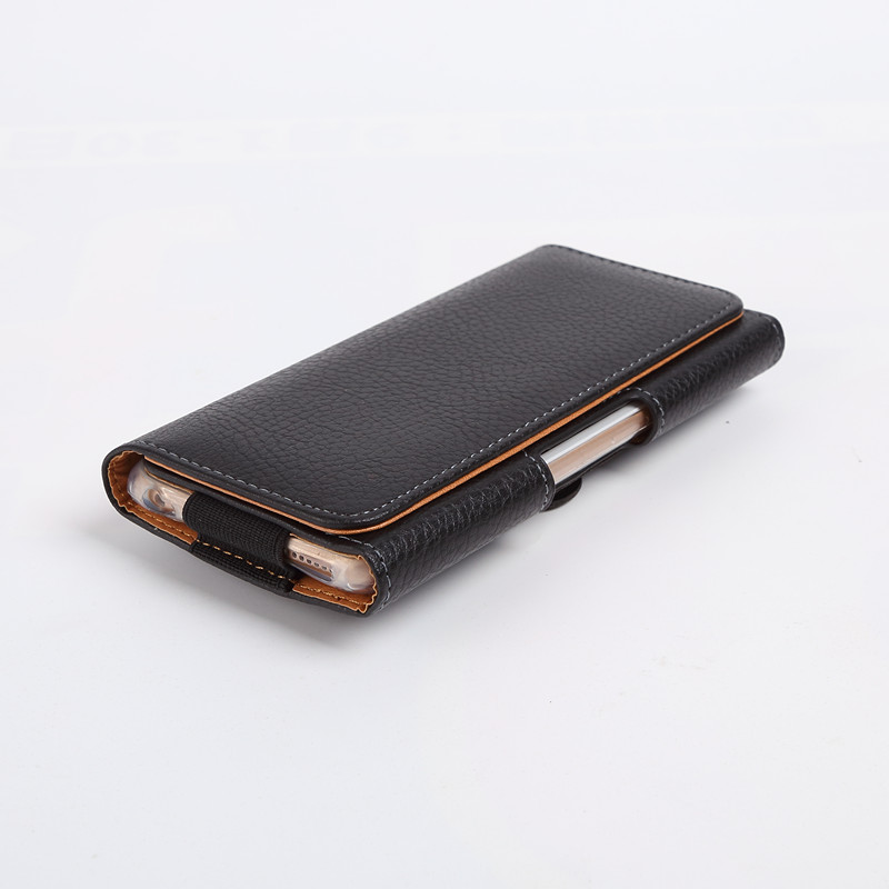 Điện thoại di động túi điện thoại di động treo dây thắt lưng đeo bao da Huawei Apple OPPO vivo nam treo vỏ sò - Túi 	túi đeo hông cho thợ điện	