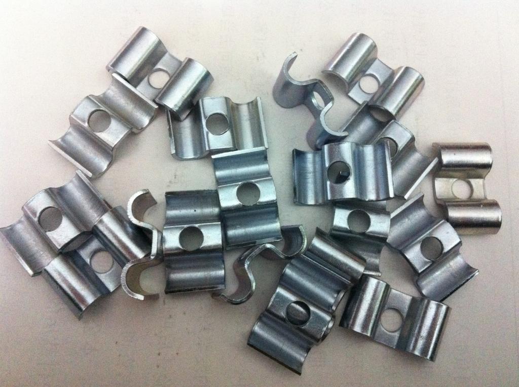 Galvanized double-card-tube card with double-ear tube card with double-card tube clip double-card chic macarica double-card riding card 10mm-Taobao