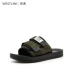 Giày Tây nam 2019 mới mùa hè Dép và dép thoáng khí Velcro nam có đế dày từ thời trang kéo dép nam - Sandal Sandal