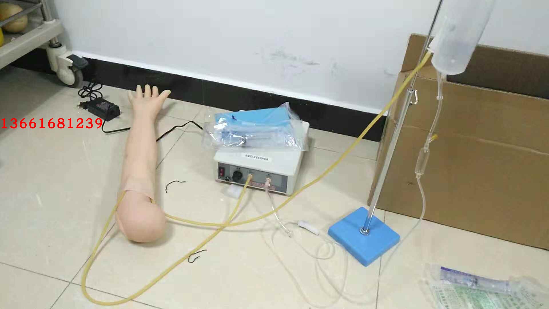 全功能静脉穿刺输液手臂模型 电子血液循环手臂模型