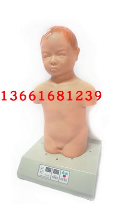 小儿心肺听诊触诊微电脑模拟人，儿童体格检查模型