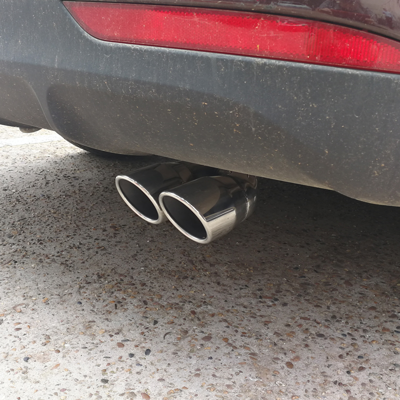 KIAK3 rear throat out of two special stainless steel exhaust pipe K3S car exhaust hood K4 retrofit accessories decoration