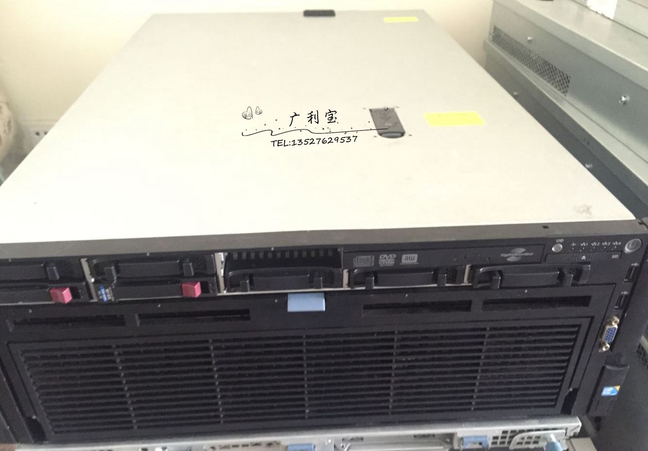 HP DL580G7 Full Machine 4U Server(E7520*2 16G 500G*2) seconds X3850X5