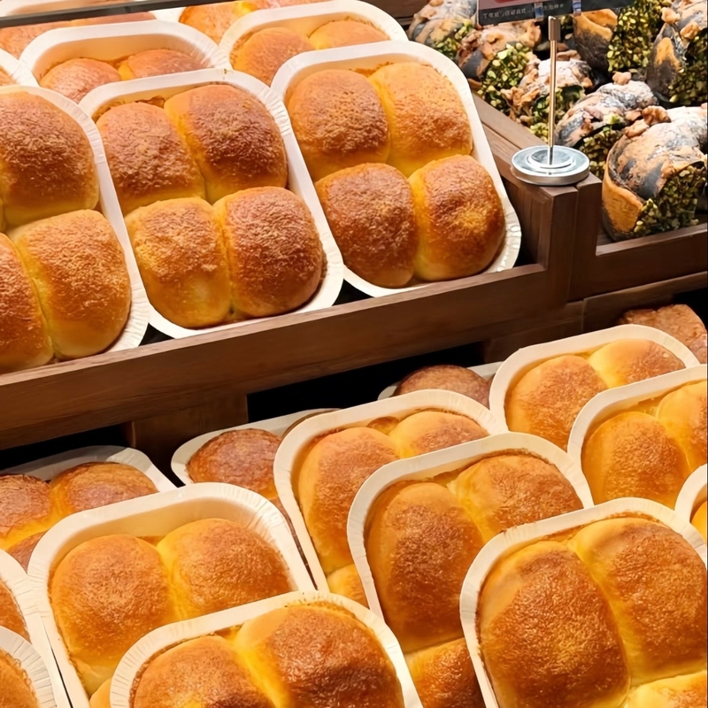 High-Temperature Resistant Basque-Style Milk Bread Heating Paper Tray Toast Ice Bread Tray Paper Dish Toast Packaging High-Temperature Resistant Basque-Style Milk Bread Heating Paper Tray Toast Ice Bread Tray Paper Dish Toast Packaging