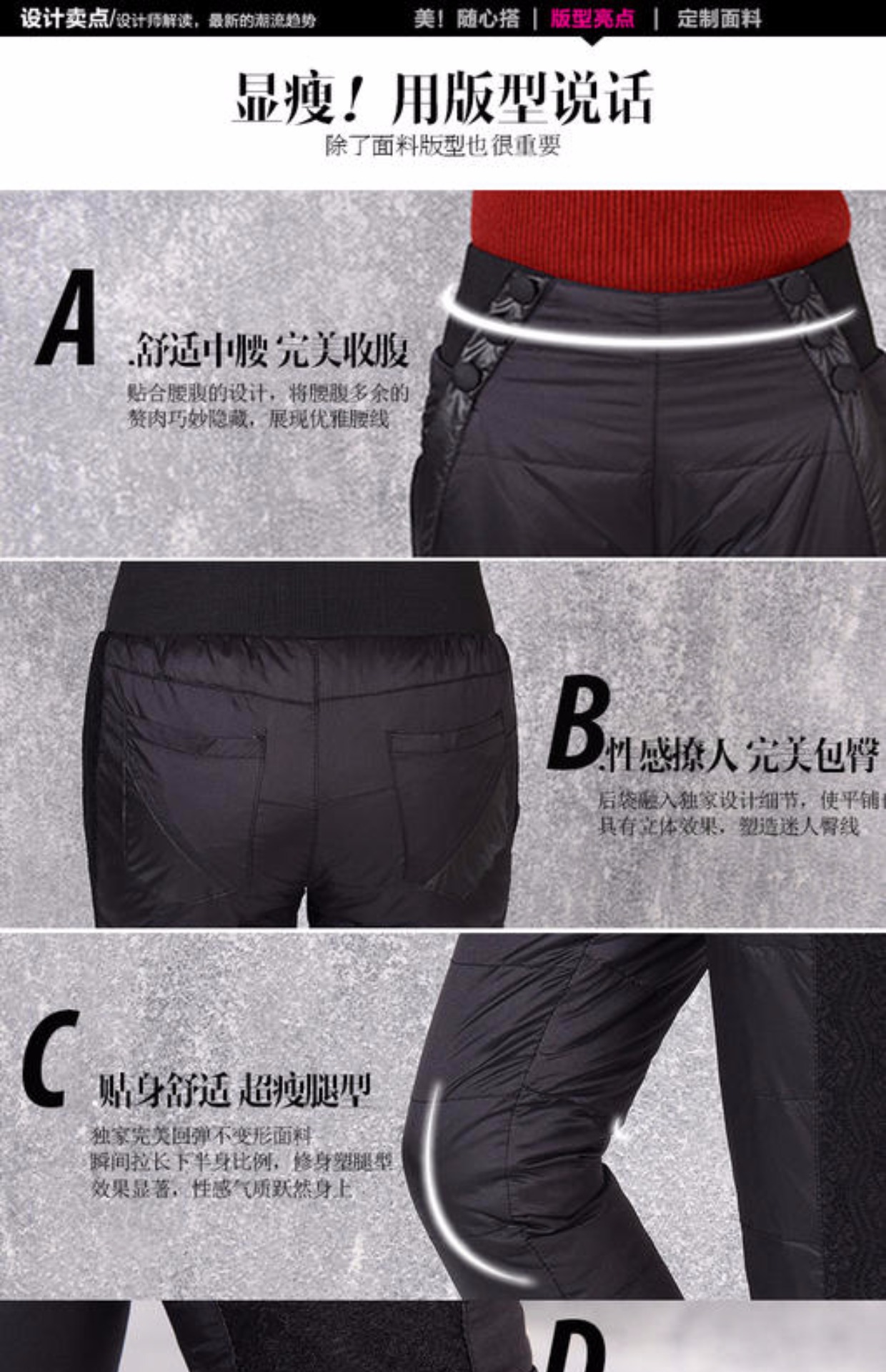 Đặc biệt hàng ngày Phiên bản Hàn Quốc của Slim mới, quần lửng ống rộng hai mặt, quần dài của phụ nữ mặc bên ngoài chân mỏng xuống cotton quần tây công sở