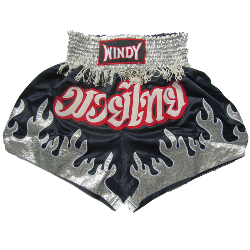 Taewen style training with Thai boxed shorts adult male and female professional boxing martial arts loose and beat pants children