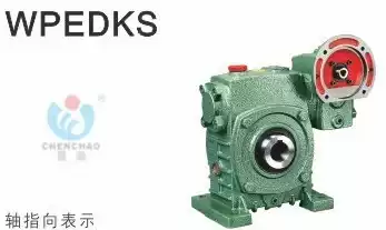 Jiacheng Reducer Morning Trademark YS Double Stage Vertical Worm Gear Reducer WPEDKS50-80