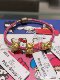 Hong Kong Chow Sang Sang counter Kitty cat Sanrio mini trumpet KT pure gold beads