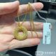Hong Kong Chow Sang Sang Exclusive Store Oriental Ancient Traditional Gold Necklace with Diamonds, Symbolizing Wealth, 95752N