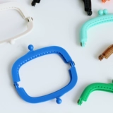 Пластиковый крючок для вязания, кошелек, изогнутый набор материалов с аксессуарами, «сделай сам»