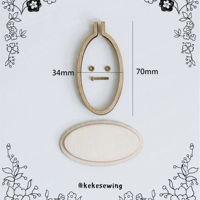 Мини-вышивательный пассажирский эллипс вертикаль