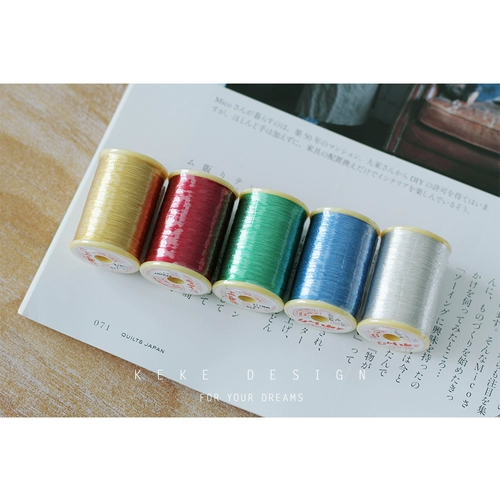 Япония импортировала золотую и серебряную нить Fujik, машинное шитье/ручное шитье, ручная вышивка бисером, вышивка крестиком, декоративная нить, французская нить для вышивки