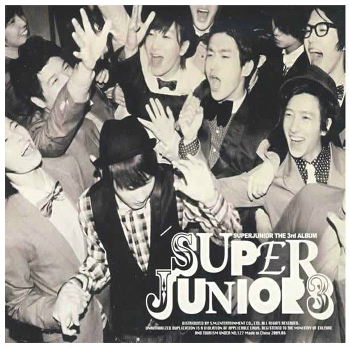【正版现货】Super Junior The 3rd Album【B版】Sorry Sorry CD
