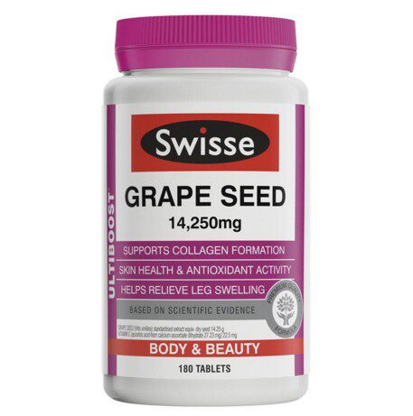 Australian Swisse grape seed grape seed extract 180 young kang oxygen 180 tablets