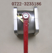 50 straight-through ball valve 65 square flange ball valve 80 two-way ball valve 100 aluminum ball valve pipe switch