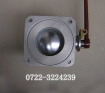 Through ball valve DN50 65 80 100 150 square plate ball valve oil tank fire sprinkler water suction manure truck water valve