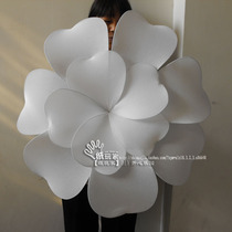 Wedding Clothing Wedding Background Decoration Placement Movie photography Dance props Large silkscreen flowers 0016 #