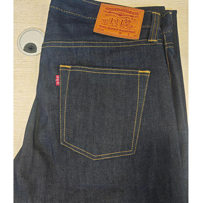 13OZ Gold ear micro-cone straight denim jeans, original cow ONETOONE OTO