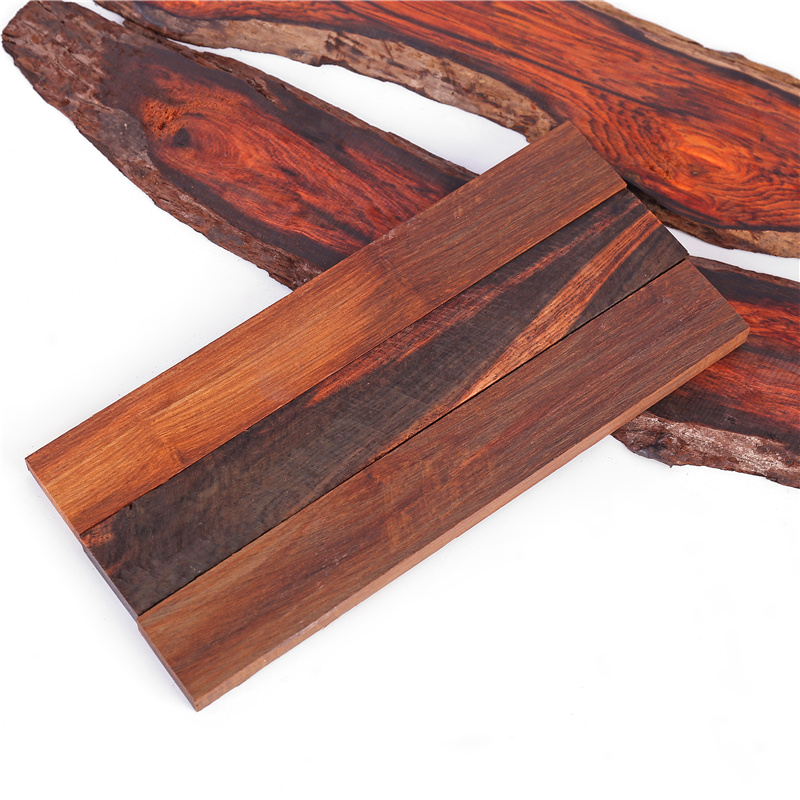 Laos big red sour branch nothing matter brand knife handle material old mahogany town ruler material Cochin Dalbergia custom wood
