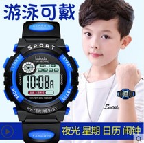 Childrens watches for boys and girls Waterproof primary school watches for boys Sports electronic watches for little girls Hand baby watches