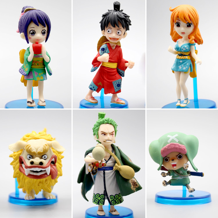 Sea thief Wang wcf and Zhiguo 1 Na Meirufu Xiaoyu Solonchoba kimono and domestic model box egg model