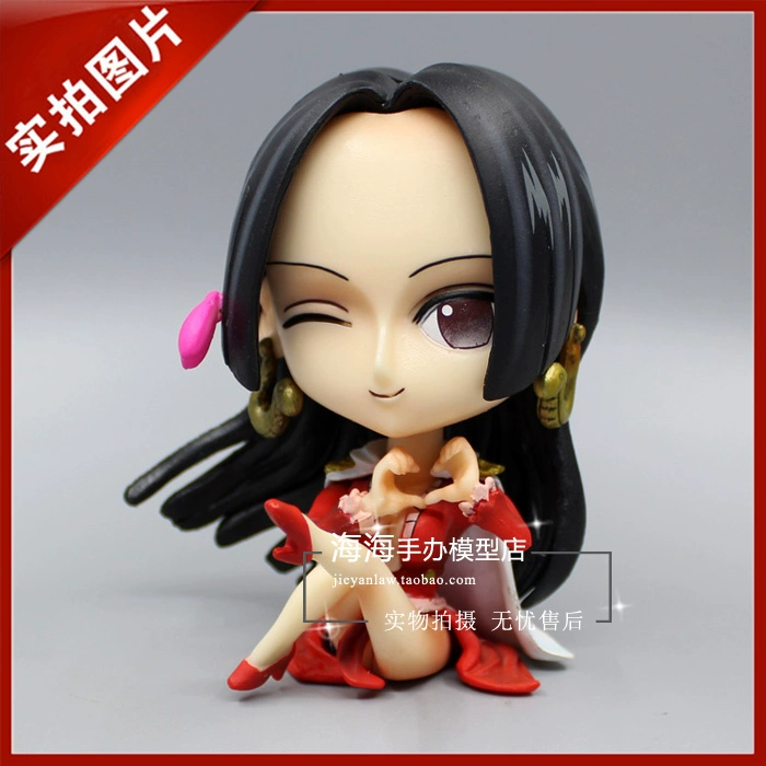 One Piece MINI Bixin Emperor Big Head Series Seven Wuhai First Bomb Handmade Tượng Model Trang trí - Capsule Đồ chơi / Búp bê / BJD / Đồ chơi binh sĩ