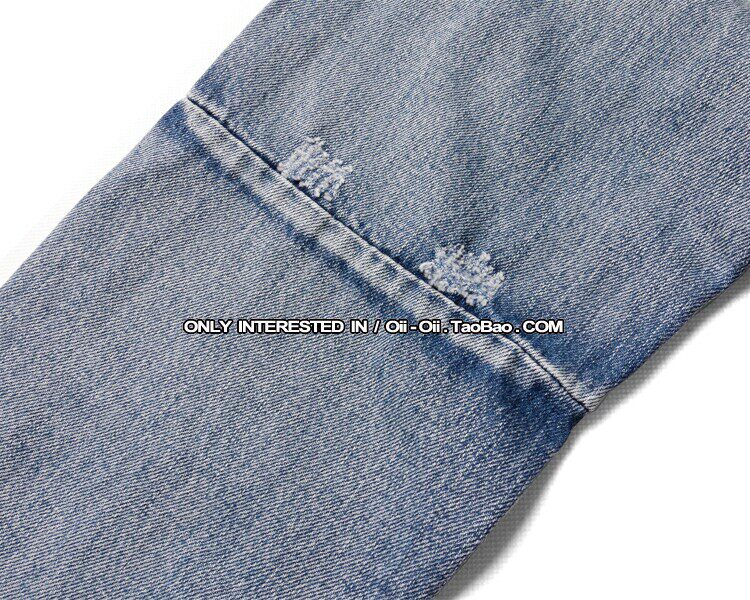 Jeans pour adolescent pieds Slim pour Quatre saisons - Ref 1481677 Image 34